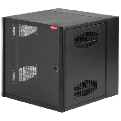 Gabinete AccessPlus de 26 UR Montaje en Pared de 19in, Rieles Numerados y Roscados 10-32, Puerta con Ventana de Seguridad, 600 m