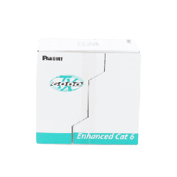 Bobina de Cable UTP 305 Metros (1000 Pies) de Cobre, TX6000? PanNet, Reelex, Naranja, Categoría 6 Mejorado (23 AWG), PVC (CM), 