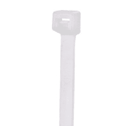 Cincho de Nylon 6.6 StrongHold™, 1220mm largo x 9mm ancho, Color Natural , Cámara impelente, Paquete de 50pz