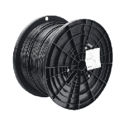 Bobina de Cable UTP de 4 Pares OSP (Planta Externa), Cat6 de Rango Extendido, 22 AWG, Color Negro, 305 Metros (1000 Pies).