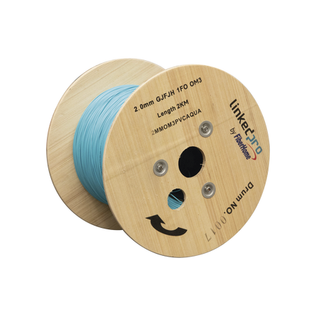 Fibra Óptica Multimodo OM4, 2 mm, Simplex, Tight Buffer (900 micras)