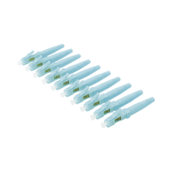 Conector de Fibra Óptica Pre-pulido Re-terminable Multimodo LC/UPC 900um, 2.0 mm, 3.0 mm (Paquete 10 Piezas)