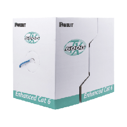Bobina de Cable UTP 305 Metros (1000 Pies) de Cobre, TX6000? PanNet, Reelex, Azul, Categoría 6 Mejorado (23 AWG), PVC (CMR, Ris