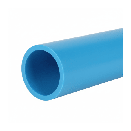 Ducto para Fibra Óptica 1" Liso RD11, Color Azul Cian Prelubricado, Rollo de 200 Metros