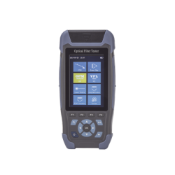 Mini OTDR para Fibra Óptica Monomodo / Longitud de Onda 1310nm y 1550nm / Función VFL 10mW / Función OPM / Mapeo de Cables de