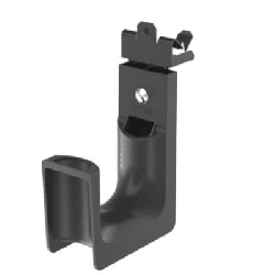 Sujetador STRONGHOLD tipo J (J-Hook), grosor de Brida 1/2", para Viga instalada con Martillo, hasta 46 Cables Cat6, Nylon 6.6 Me