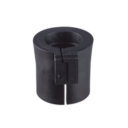 Pasacable de Entrada Sencilla y Pequeña 0.63"-0.67", para Cables Terminados, Color Negro. Paquete de 4 Piezas