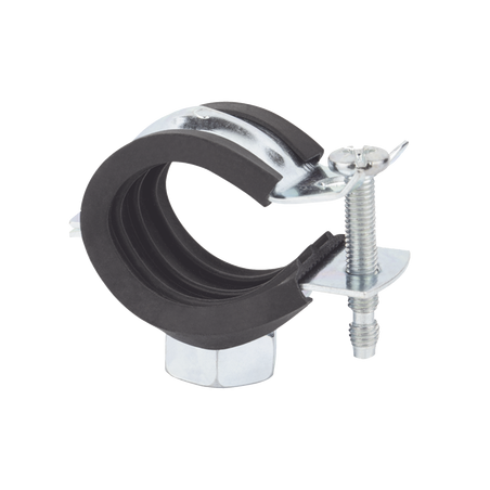 Abrazadera isofónica instalación rápida 1/2" (22 mm).
