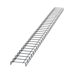 Charola para Canalización Wyr-Grid® Tipo Malla, Con Pintura Electrostática en Color Negro, 8 in (203.2 mm) de Ancho, 53.1 mm 