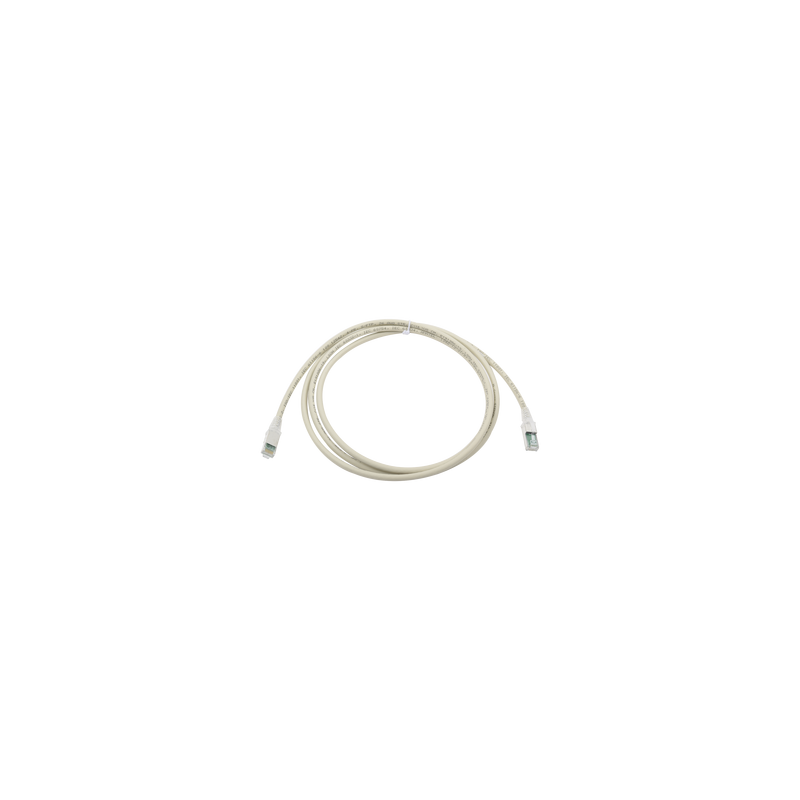 Patch Cord Z-MAX Cat6A S/FTP, CM/LS0H, 2.13 Metros (7 Pies), Color Gris, Versión Bulk (Sin Empaque Individual)