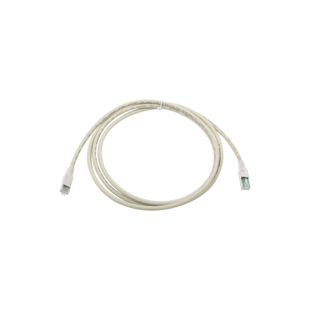 Patch Cord Z-MAX Cat6A S/FTP, CM/LS0H, 2.13 Metros (7 Pies), Color Gris, Versión Bulk (Sin Empaque Individual)
