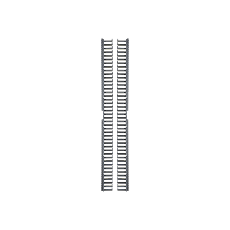 Kit de Soportes para Administración de Cable, Para Gabinetes Net-Verse de 800mm y 45UR, Color Negro