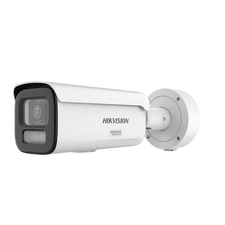 [Dual Light + ColorVu 3.0 + HikAI] Bala IP 4 Megapixel / Lente Mot. 2.8 a 12 mm / 60 mts IR + Luz Blanca / Exterior IP67 / WDR 1