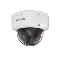 Domo IP 4 Megapixel / ColorVu / Lente 2.7 - 13.5 mm / Luz Blanca 40 mts / WDR 130 dB / Exterior IP67 / IK10 / Captura Facial / C