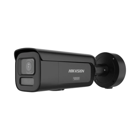 [Dual Light + ColorVu 3.0 + HikAI] Bala IP 4 Megapixel / Lente Mot. 2.8 a 12 mm / 60 mts IR + Luz Blanca / Exterior IP67 / WDR 1