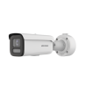 Bala IP 4 Megapixel / Imagen a Color 24/7 / Lente 2.8 - 12 mm / Luz Blanca 60m / WDR 130dB / Exterior IP67 / IK10 / Captura Faci