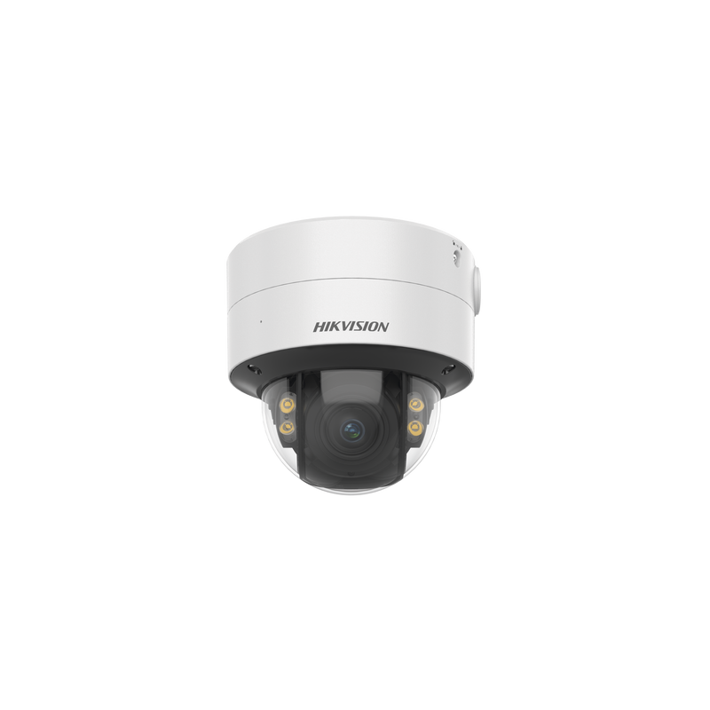 Domo IP 4 Megapixel / Imagen a Color 24/7 / Lente 2.8 - 12 mm / Luz Blanca 40 mts / WDR 130 dB / Exterior IP67 / IK10 / Captura 