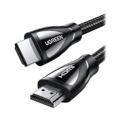 Cable HDMI 2.1 de Nylon Trenzado / 5 Metros (16.40 Pies) / 8K@60Hz/4K@120Hz / eARC (Canal de Retorno de Audio) / HDR10+ / VVR / 