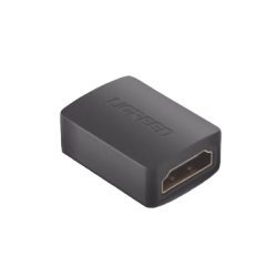 Adaptador HDMI 2.0 Hembra a Hembra / 4k@60Hz / Compatible con ARC, HEC, HDCP, 3D / Dolby True HD 7.1 / 32 Canales de Audio / 48 