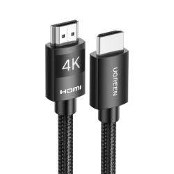 Cable HDMI 2.0 de Nylon Trenzado | 2 Metros (6.56 Pies) | 4K@60Hz | ARC | Dolby ATMOS | True HD | TMDS | HDR | 3D Inversivo | 18
