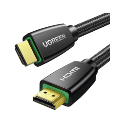 Cable HDMI 2.0 de Nylon Trenzado / 2 Metros (6.56 Pies) / 4K@60Hz / HDR / 3D / HEC (Canal Ethernet HDMI) / ARC (Canal de Retorno