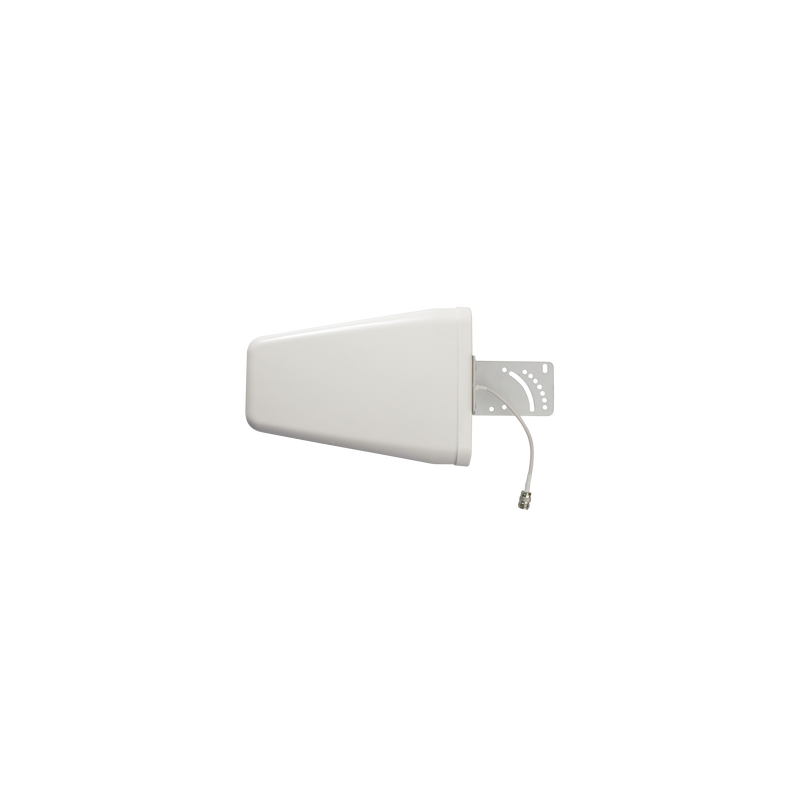 Antena Direccional de Banda Ancha de Alto Desempeño, 698-960 MHz / 1695-2700 MHz, conector N hembra. 50 Ohm de impedancia.