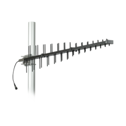 Antena LPDA de Alta Ganancia/ ESPECIAL PARA AMPLIFICADORES DE UNA A CINCO BANDAS DE FRECUENCIA/ 698-2700 MHz/ 12.15 dBi de Ganan