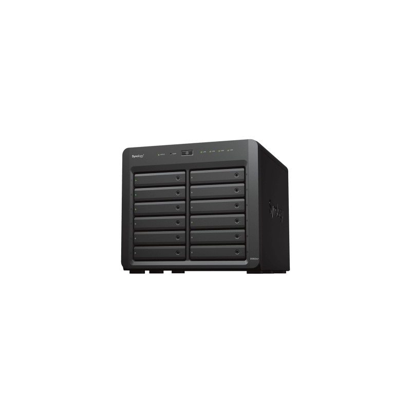 Servidor NAS Synology DiskStation DS3622xs+ | 12 Bahías | Intel Xeon 6 Núcleos | 16 GB DDR4 ECC | 10GbE RJ-45 | Expansión Has