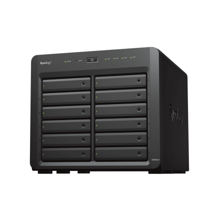 Servidor NAS Synology DiskStation DS3622xs+ | 12 Bahías | Intel Xeon 6 Núcleos | 16 GB DDR4 ECC | 10GbE RJ-45 | Expansión Has