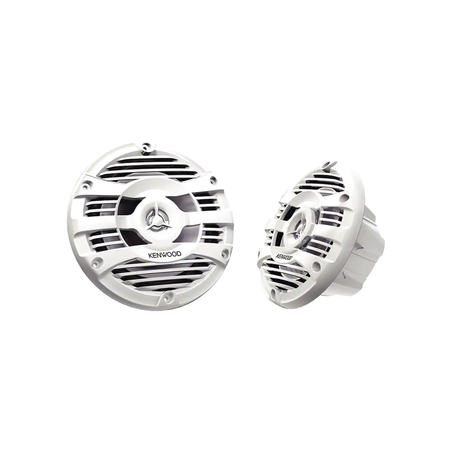 Par de altavoces fabricados en grado marinos en color blanco de 6.5" potencia máxima de 150 W