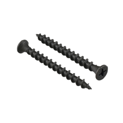 Tornillo - Pija Multiusos fosfatizada 6 x 1 1/4", Bolsa con 100 piezas.