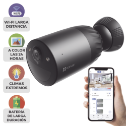 Cámara WIFI / 4K / Batería Recargable Compatible con Panel Solar CS-CMTSOLARPANEL-E/ 2.8mm / Conector Tipo C / Audio Dos Vías