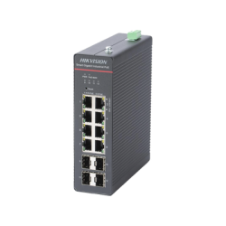 Switch Gigabit PoE+ / Industrial / Administrable / 4 Puertos Gigabit PoE+ (90 W) + 4 Puertos Gigabit PoE+(30 W) / 4 Puertos Giga