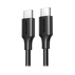 Cable USB-C a USB-C | 1 Metro | Carga Rápida de hasta 60W | Transferencia de datos de 480 Mbps | PD3.0 | QC 4.0/3.0/2.0 | FPC |