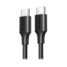 Cable USB-C a USB-C | 1 Metro | Carga Rápida de hasta 60W | Transferencia de datos de 480 Mbps | PD3.0 | QC 4.0/3.0/2.0 | FPC |