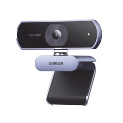 Cámara Web HD con Micrófono Integrado | Resolución 1080P@30FPS | Micrófonos Duales Integrados | Cancelación de Ruido | Corr