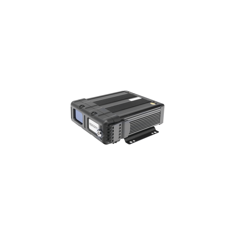 DVR Móvil / Multiplataforma / 4 Canales AHD 2 Megapixel / Almacenamiento en Memoria SD / H.265 / Chip IA Embebido / Soporta 4G 