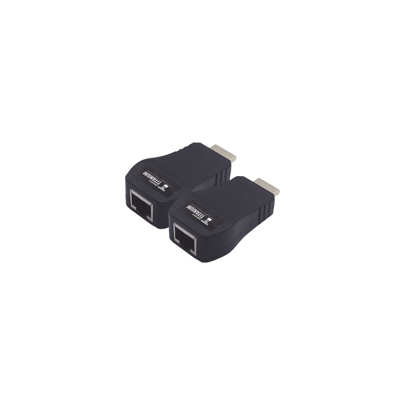 Kit Extensor 25m convertidor Señal HDMI a UTP (Cat5e/Cat 6) / Calidad PREMIUM