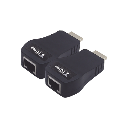 Kit Extensor 25m convertidor Señal HDMI a UTP (Cat5e/Cat 6) / Calidad PREMIUM