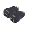 Kit Extensor 25m convertidor Señal HDMI a UTP (Cat5e/Cat 6) / Calidad PREMIUM