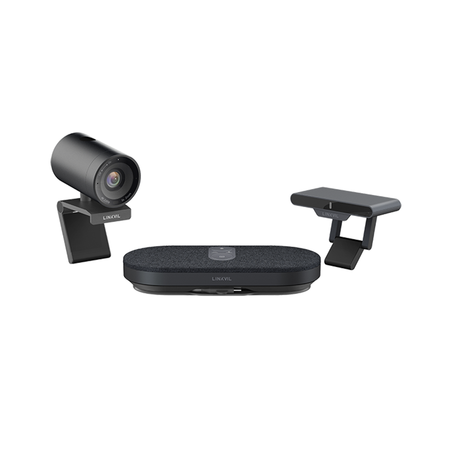 Sistema Videoconferencia 4K Todo en Uno / Cámara 8MP + Altavoz 3W / Micrófono 8 Filas / USB Type-C BYOD / Transmisión Inalám