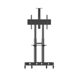 Soporte de Pantalla con Ruedas / Compatible con Monitores de 43"a 90" / Base para Colocar Accesorios Adicionales / Vesa 200*200 