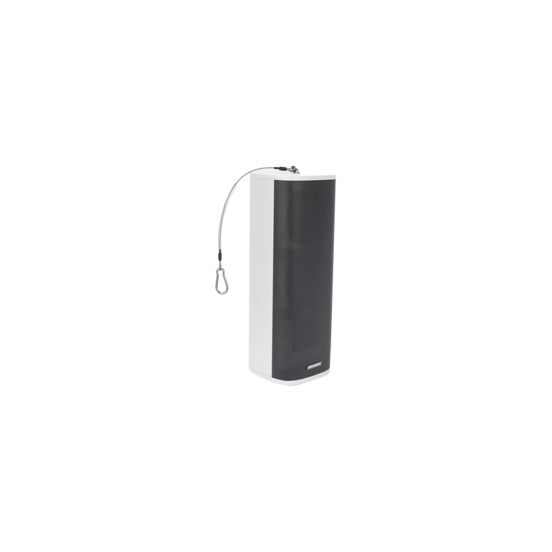 Bocina (Altavoz IP) | Tipo Columna | 60 Watts | Exterior IP66 | Entrada de alarma | Voceo en tiempo real | Calendarización de a