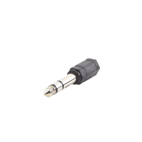 Adaptador de audio 3.5mm hembra a 6.3mm macho (Audio estereo)