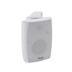 Altavoz de Pared de 2 vías | Woofer 4in + 1.5in | 2.5W - 20W | Para Sistemas 70/100V y 8 ohms | Material ABS | Rejilla y Bracke