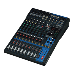 Mezcladora de Audio | 12 Canales | 6 Entradas de Micrófono/línea | 2 Entradas Estéreo | Efectos Integrados | Alimentación Ph