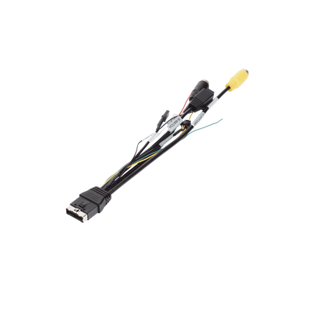 Cable adaptador / posibilita la inclusión de un canal IP, incorpora salida de video conector tipo aviación 4 pines y datos RS4