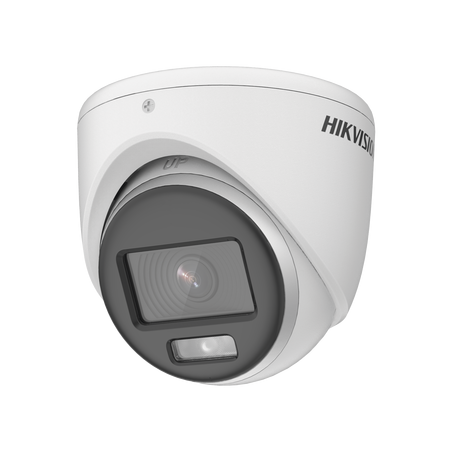 [ColorVu] Turret TURBOHD 2 Megapixel (1080p) / Imagen a Color 24/7 / Lente 2.8 mm / METAL / Luz Blanca 20 mts / Exterior IP67 / 