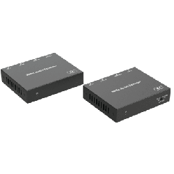 Extensor de Audio | Digital Óptico y Analógico | Transmisión hasta 300 m | Soporte 48/96/192 kHz | Selección de salida en re