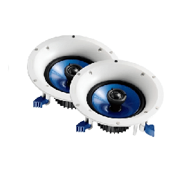 Bocinas de Plafón | 2 Vías | Residenciales | Woofer 8" | 140W | 8 Ohms | Color Blanco | Par